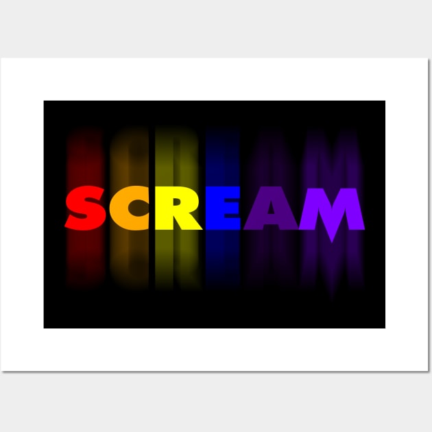 Scream Pride Wall Art by nickmeece